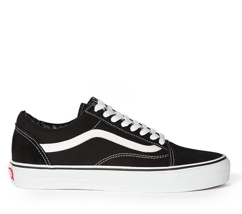 Vans Old Skool Black Mens Womens - Black/White VN-0D3HY28 Shoes