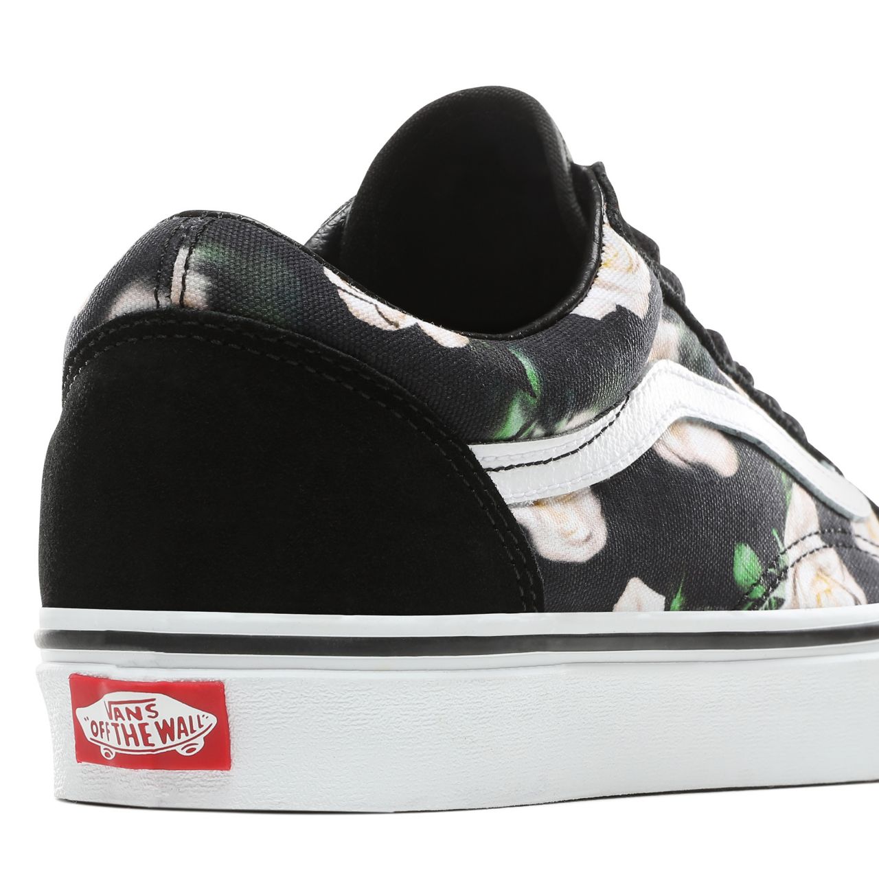 Vans Romantic Floral Old Skool Classic Mens Womens - (Romantic Floral) Black/True White VN0A38G1VRK Shoes