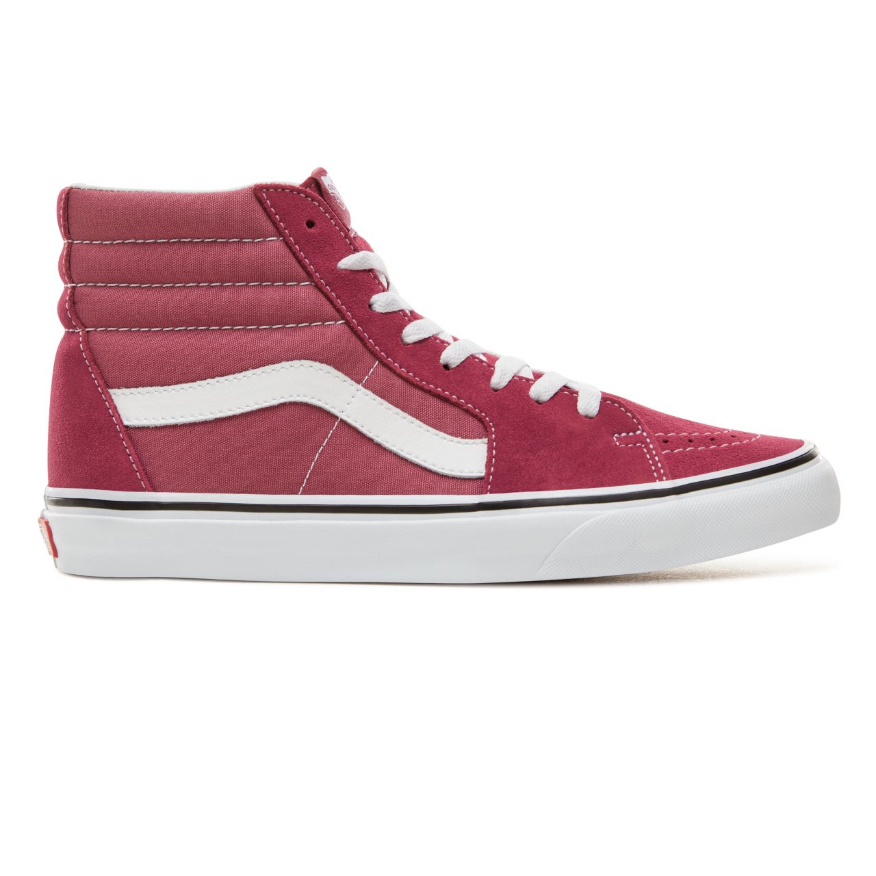 Vans Color Theory Sk8-Hi Classic (Unisex) Mens Womens - Dry Rose/True White VA38GEU64 Shoes