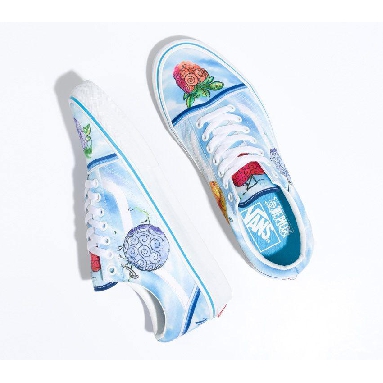 Vans X One Piece Old Skool Mens Womens - One Piece Devil Fruit True Blue VN0007NT7WM Shoes