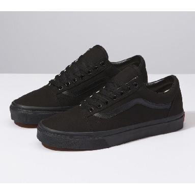 Vans Old Skool Mens Womens - Black/Black VN-0D3HBKA Shoes