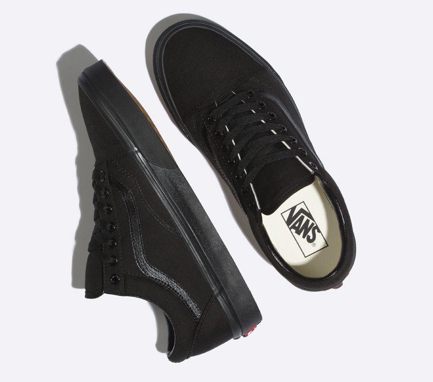 Vans Old Skool Mens Womens - Black/Black VN-0D3HBKA Shoes