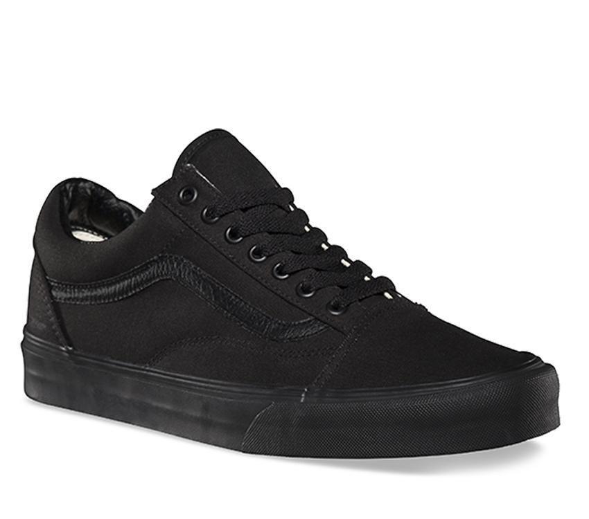 Vans Old Skool Mens Womens - Black/Black VN-0D3HBKA Shoes