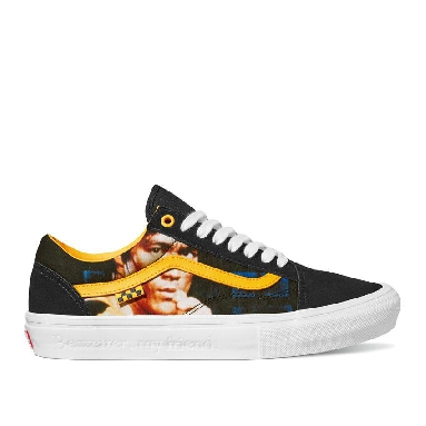 Vans x Bruce Lee Skate Old Skool Mens Womens - Bruce Lee Black/Yellow VN0A5FCBY23 Shoes