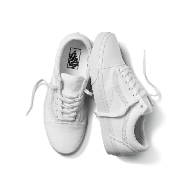 Vans Old Skool True White Mens Womens - True White VN-0D3HW00 Shoes