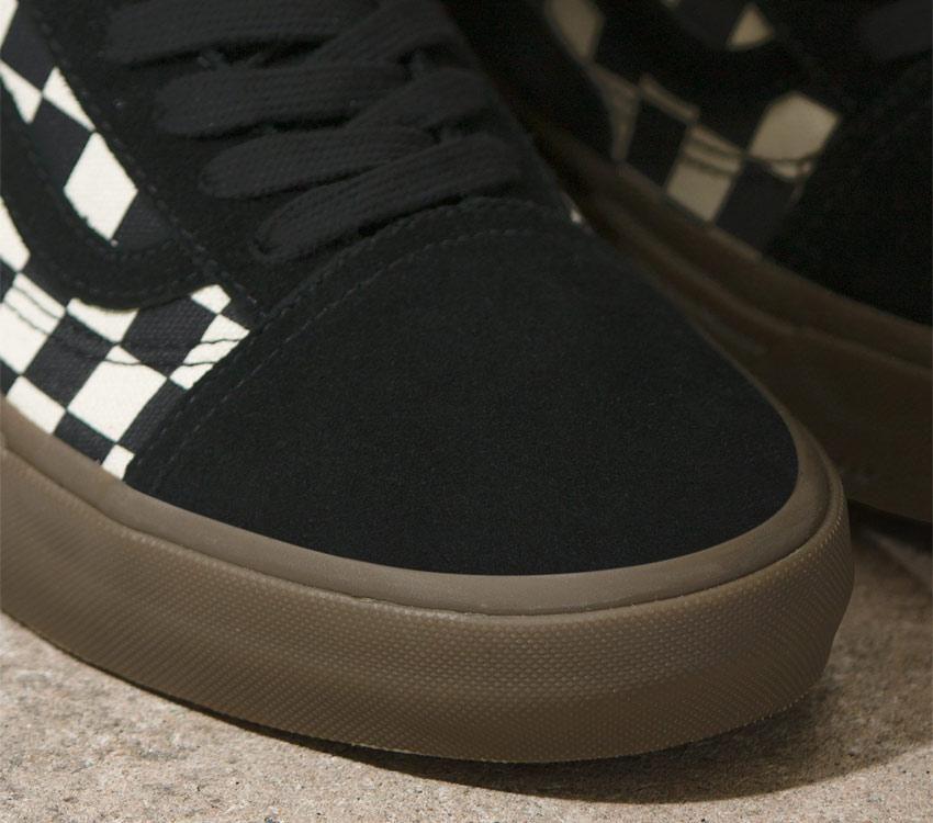 Vans Skate Old Skool Checkerboard Mens Womens - Checkerboard Black/Dark Gum VN0005UZ39L Shoes