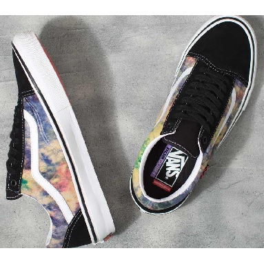 Vans Skate Old Skool Tie-Dye Mens Womens - Tie-Dye Terry Black/Multi VN0A5FCBBML Shoes