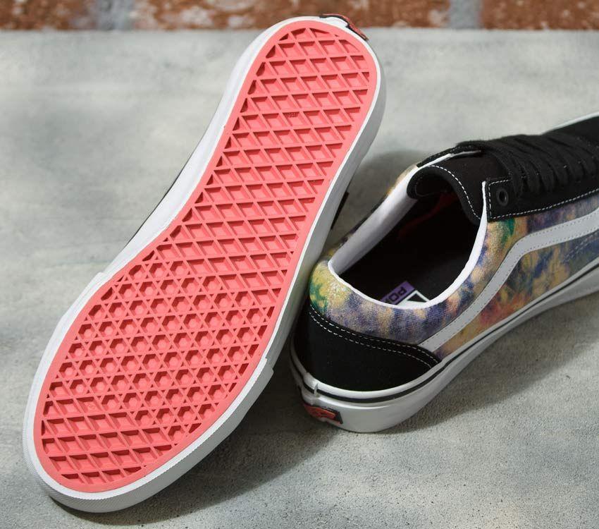 Vans Skate Old Skool Tie-Dye Mens Womens - Tie-Dye Terry Black/Multi VN0A5FCBBML Shoes