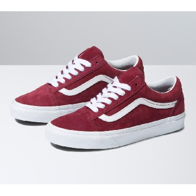 Vans Old Skool Pig Suede Mens Womens - Pig Suede Tawny Port VN0A5JMITWP Shoes