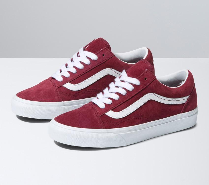 Vans Old Skool Pig Suede Mens Womens - Pig Suede Tawny Port VN0A5JMITWP Shoes