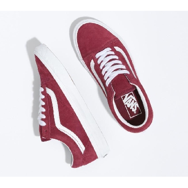 Vans Old Skool Pig Suede Mens Womens - Pig Suede Tawny Port VN0A5JMITWP Shoes