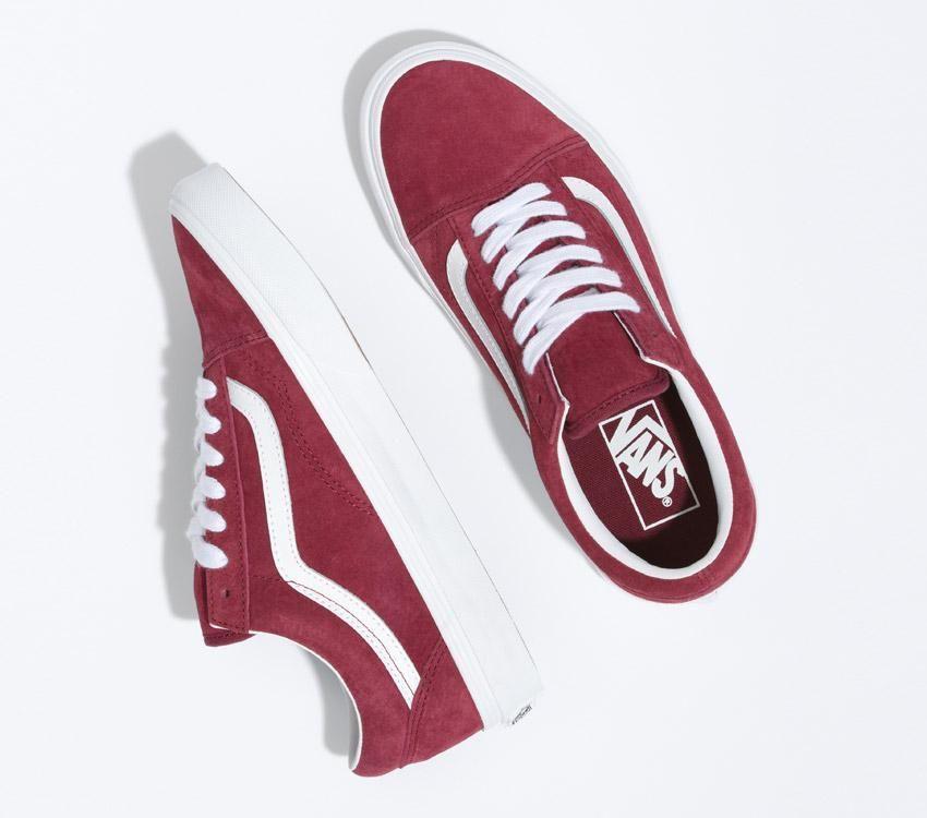 Vans Old Skool Pig Suede Mens Womens - Pig Suede Tawny Port VN0A5JMITWP Shoes