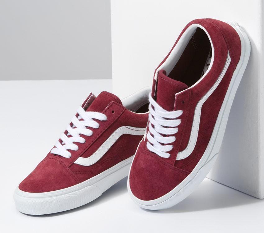 Vans Old Skool Pig Suede Mens Womens - Pig Suede Tawny Port VN0A5JMITWP Shoes