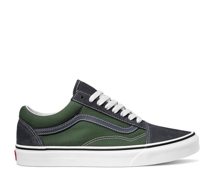 Vans Old Skool Mens Womens - 2-Tone Navy/Green VN0A5JMI1T8 Shoes