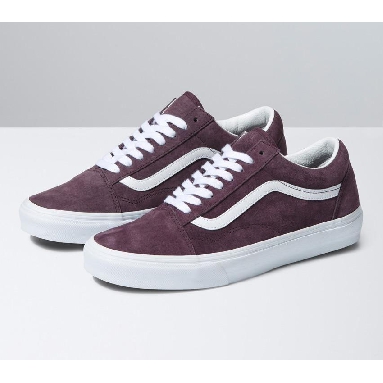 Vans Old Skool Pig Suede Mens Womens - Pig Suede Wine Tasting VN0A5JMIBEF Shoes