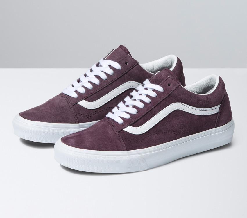 Vans Old Skool Pig Suede Mens Womens - Pig Suede Wine Tasting VN0A5JMIBEF Shoes