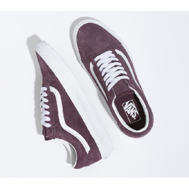 Vans Old Skool Pig Suede Mens Womens - Pig Suede Wine Tasting VN0A5JMIBEF Shoes