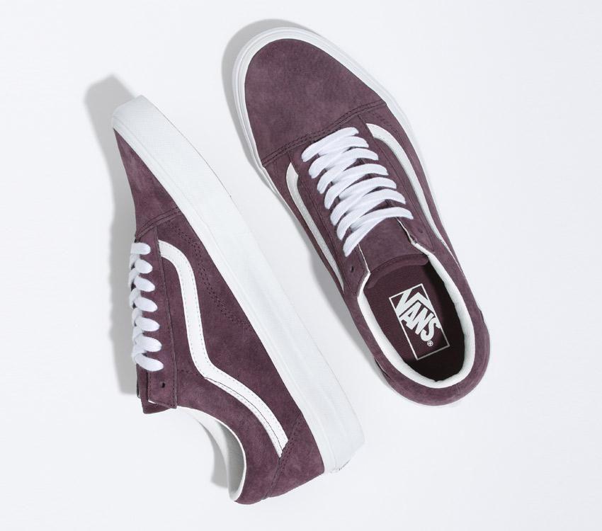 Vans Old Skool Pig Suede Mens Womens - Pig Suede Wine Tasting VN0A5JMIBEF Shoes