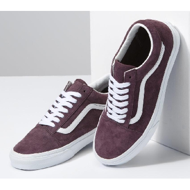 Vans Old Skool Pig Suede Mens Womens - Pig Suede Wine Tasting VN0A5JMIBEF Shoes