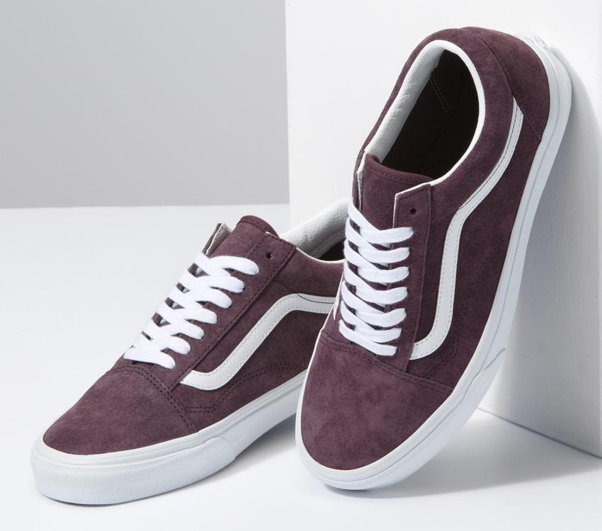 Vans Old Skool Pig Suede Mens Womens - Pig Suede Wine Tasting VN0A5JMIBEF Shoes