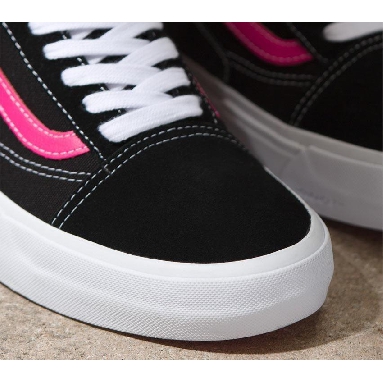 Vans Skate Old Skool Mens Womens - Black/Neon Pink VN0005UZBFY Shoes