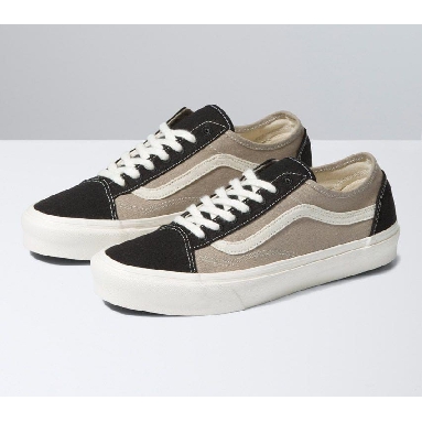 Vans Old Skool Tapered Eco Theory Mens Womens - Eco Theory Multi Block Black VN0A54F4BLK Shoes