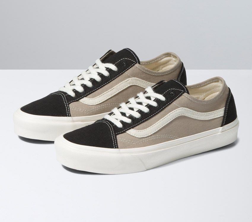 Vans Old Skool Tapered Eco Theory Mens Womens - Eco Theory Multi Block Black VN0A54F4BLK Shoes