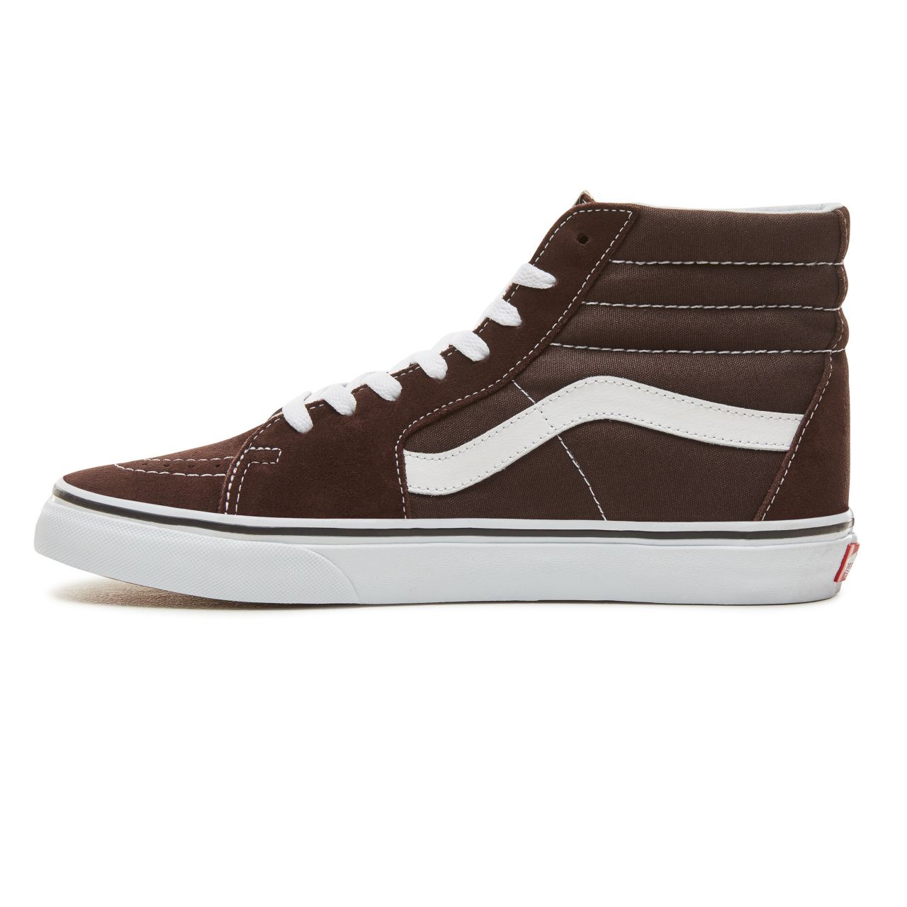 Vans Color Theory Sk8-Hi Classic (Unisex) Mens Womens - Chocolate Torte/True White VA38GEU5Z Shoes