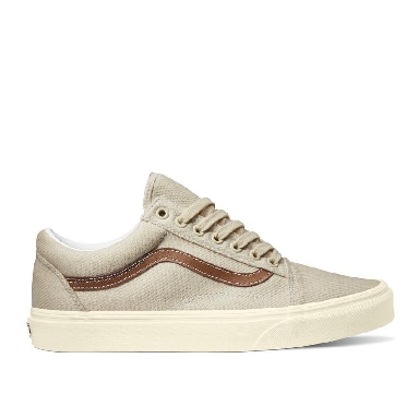 Vans Old Skool Twill Mens Womens - Desert Twill Brown/Beige VN0A5JMIBUE Shoes