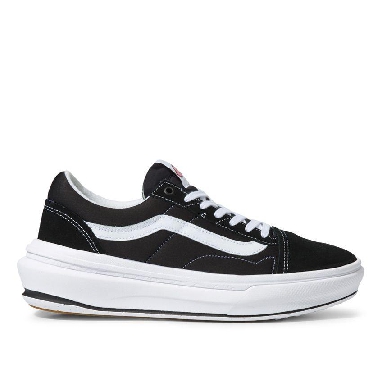 Vans Old Skool Overt Comfycush Mens Womens - Black/White VN0A7Q5EBA2 Shoes