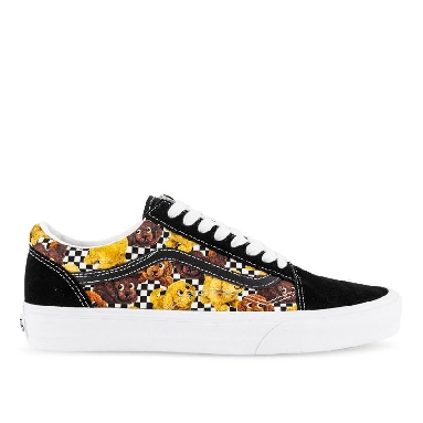 Vans Old Skool Pets Checkerboard Mens Womens - Animal Checkerboard Tortoise Shell/Black VN0A7Q2JLNN Shoes