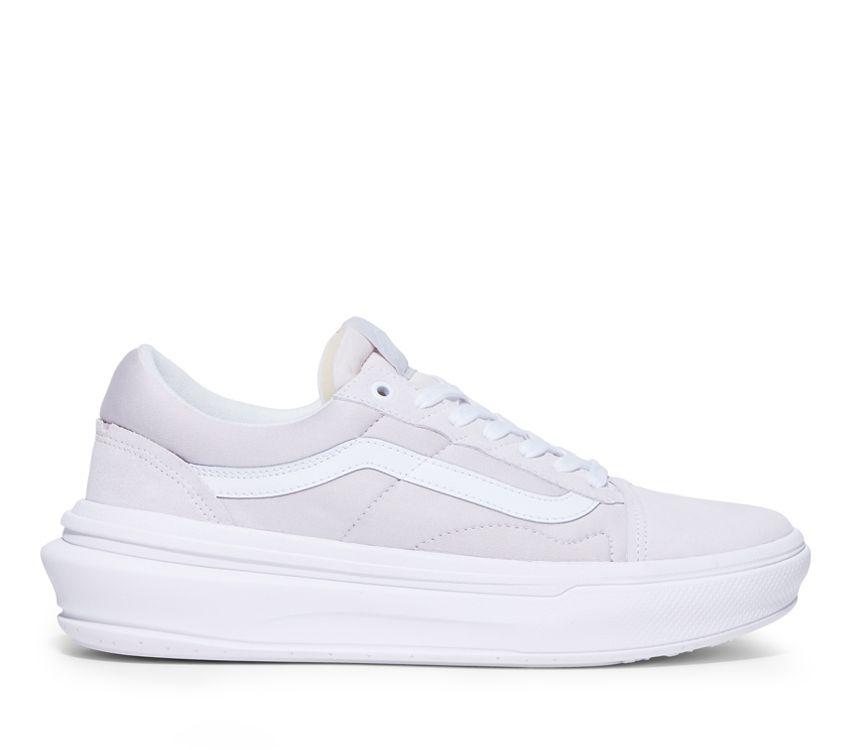 Vans Old Skool Overt Comfycush Mens Womens - Light Grey/White VN0A7Q5ELGX Shoes