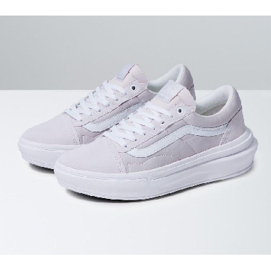 Vans Old Skool Overt Comfycush Mens Womens - Light Grey/White VN0A7Q5ELGX Shoes