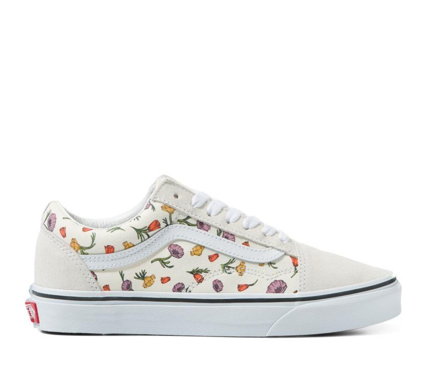 Vans Old Skool Mens Womens - Poppy Floral Cream VN0A5KRSCRM Shoes