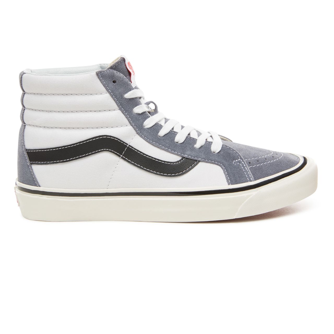 Vans Anaheim Factory Sk8-Hi 38 Dx Classic Mens Womens - (Anaheim Factory) Og Dark Gray/Og White VN0A38GFUQ1 Shoes