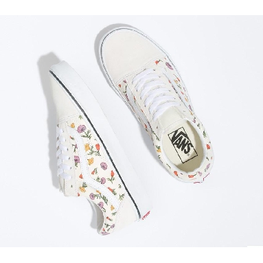 Vans Old Skool Mens Womens - Poppy Floral Cream VN0A5KRSCRM Shoes