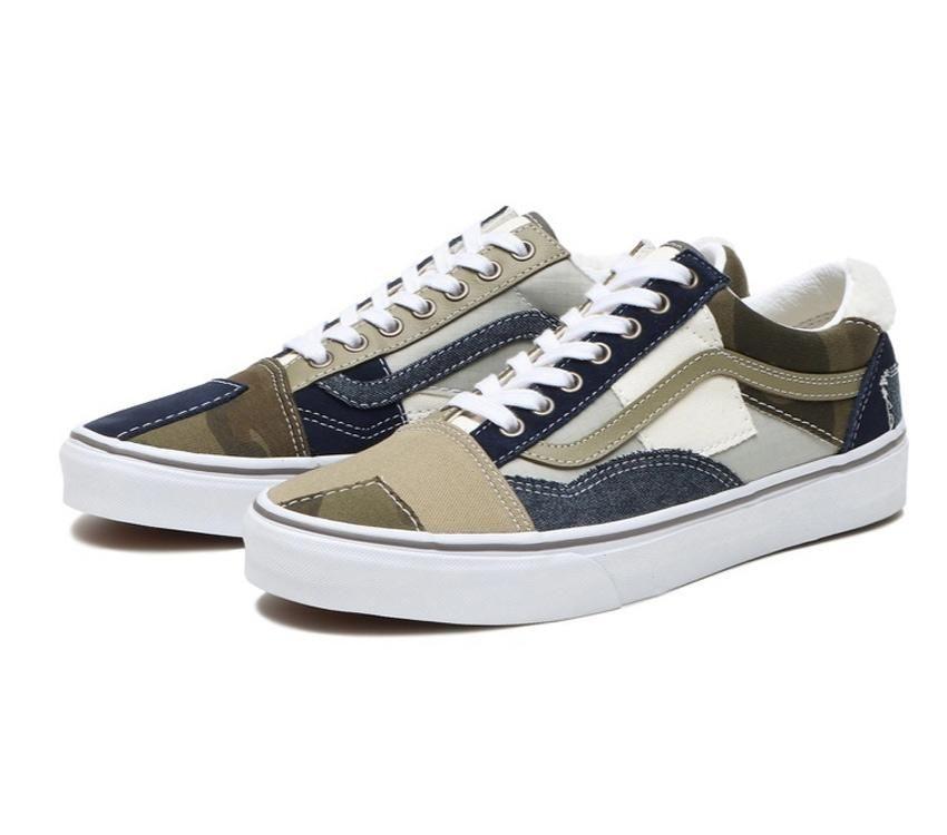 Vans Old Skool Patchwork Mens Womens - Camo VN0000SKCMA Shoes