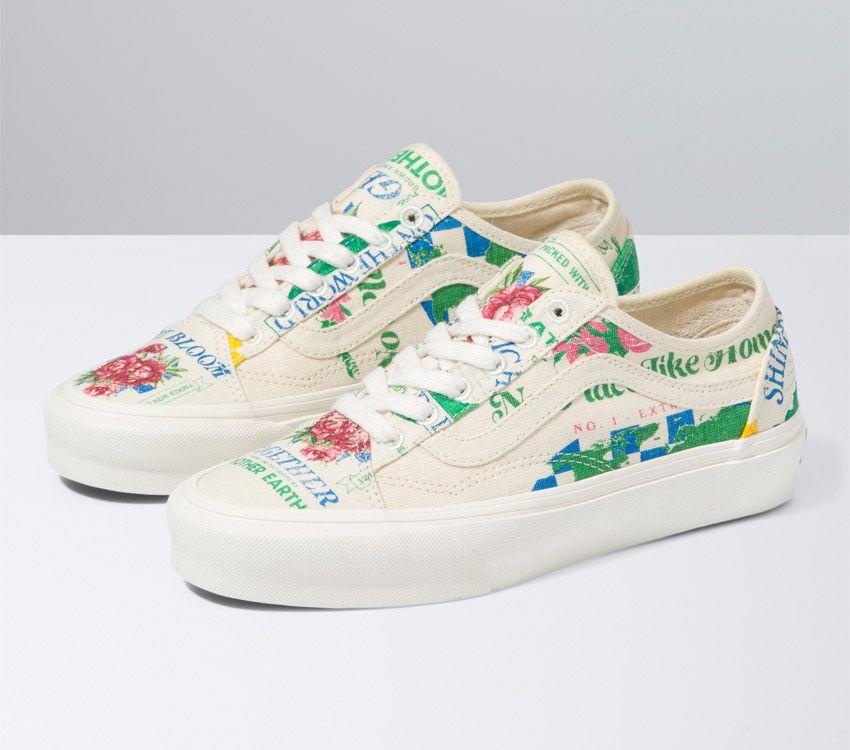 Vans Old Skool Tapered Eco Theory Mens Womens - Eco Positivity/Multi VN0A54F4AS1 Shoes