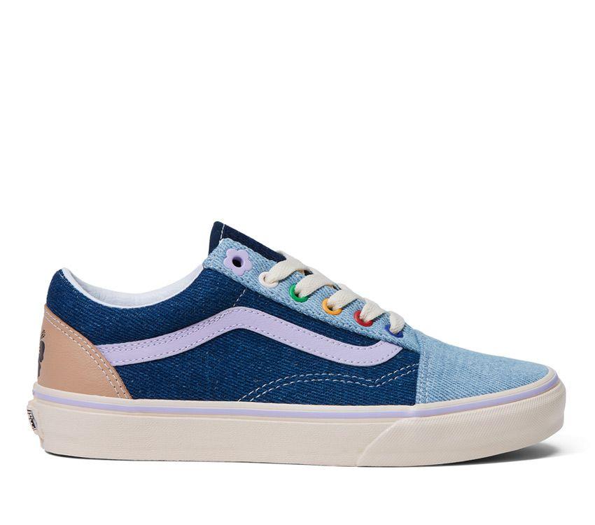 Vans X  Em On Holiday Old Skool Mens Womens - Em On Holiday Multi/True White VN0A5JMI6GL Shoes