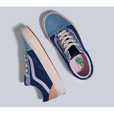 Vans X  Em On Holiday Old Skool Mens Womens - Em On Holiday Multi/True White VN0A5JMI6GL Shoes