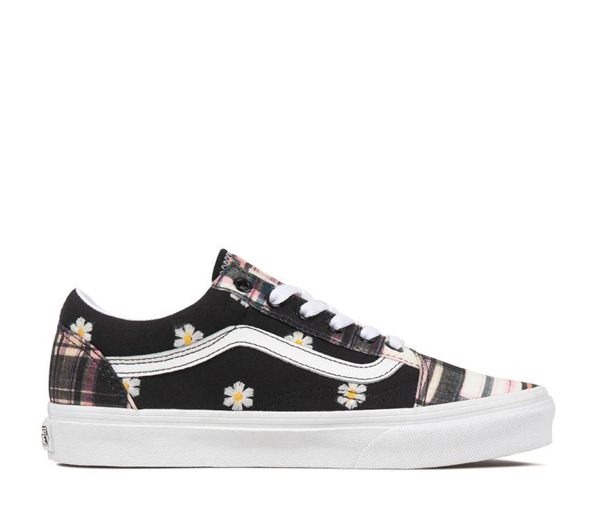 Vans Old Skool Floral Plaid Mens Womens - Floral Plaid Patchwork VN0A5KRSUUW Shoes