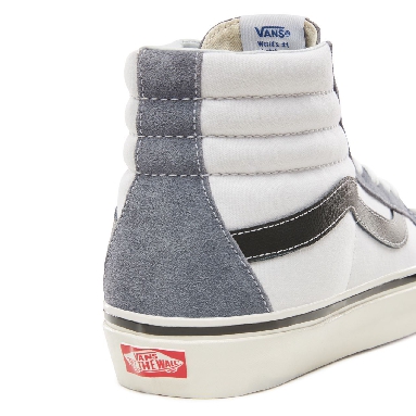 Vans Anaheim Factory Sk8-Hi 38 Dx Classic Mens Womens - (Anaheim Factory) Og Dark Gray/Og White VN0A38GFUQ1 Shoes