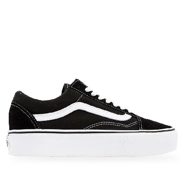 Vans Old Skool Platform Mens Womens - Black/White VN-0B3UY28 Shoes