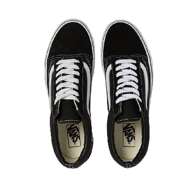 Vans Old Skool Platform Mens Womens - Black/White VN-0B3UY28 Shoes