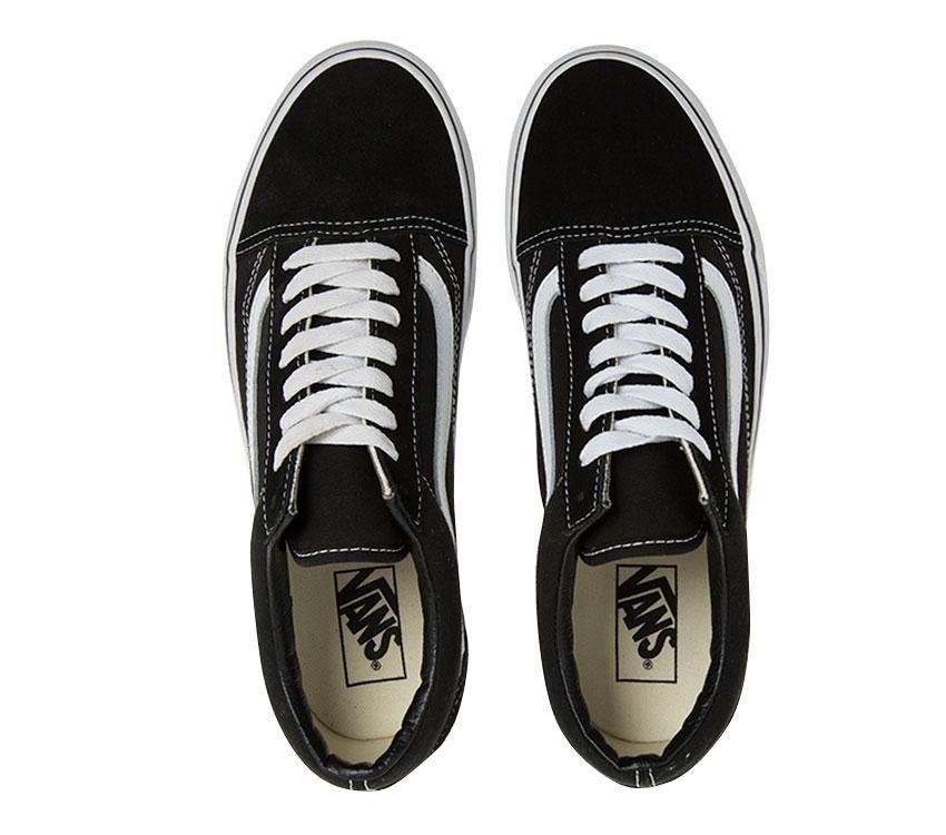 Vans Old Skool Platform Mens Womens - Black/White VN-0B3UY28 Shoes