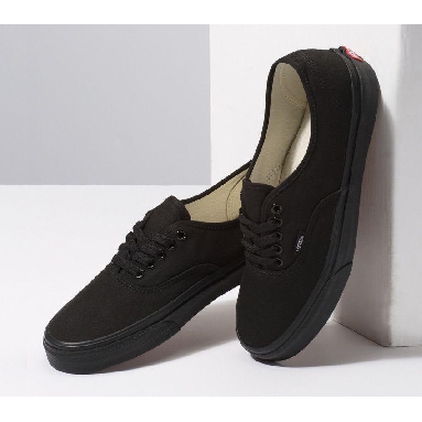 Vans Authentic Mens Womens - Black/Black VN-0EE3BKA Shoes