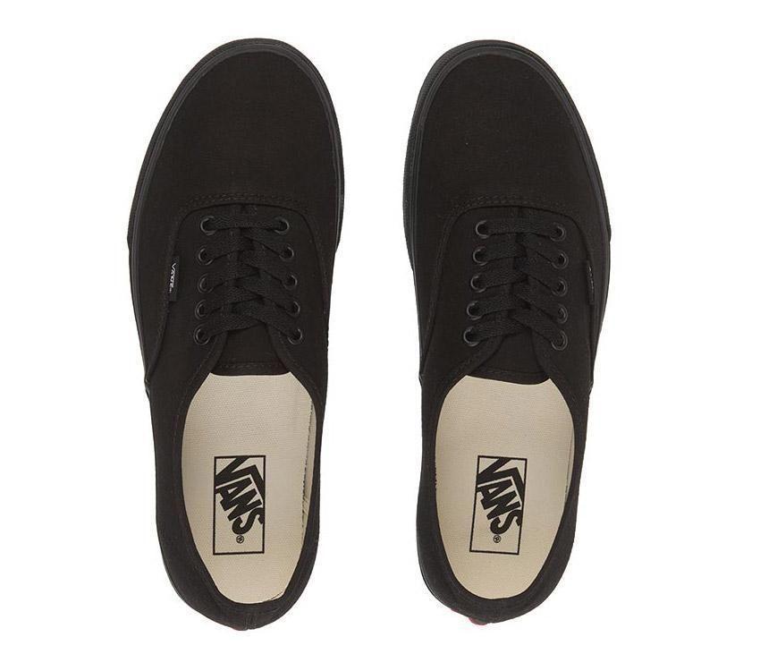 Vans Authentic Mens Womens - Black/Black VN-0EE3BKA Shoes