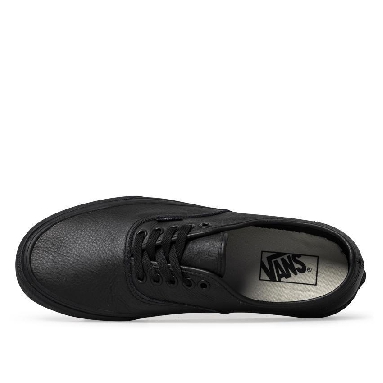 Vans Authentic Mens Womens - (Leather) black/black VN000JRAL3B Shoes