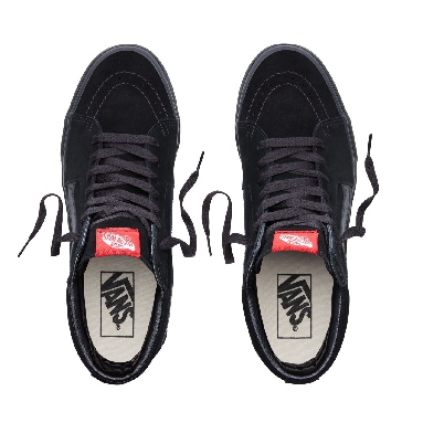 Vans Sk8-Hi Classic Mens Womens - Black VN000D5IBKA Shoes