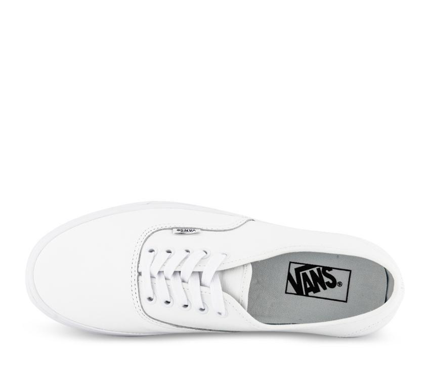 Vans AUTHENTIC (PREMIUM LEATHER) Mens Womens - True White VN0A5KRDW00 Shoes